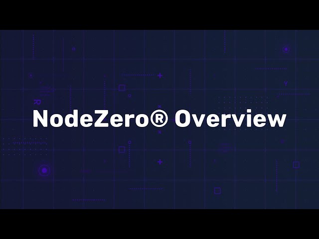 NodeZero YouTube thumbnail