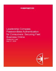 KuppingerCole report cover page